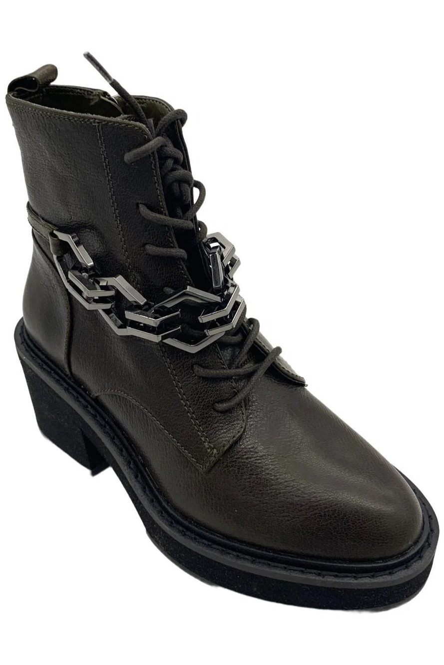 Vince Camuto Women's Keltana Heeled Ankle Boot Army Green - Medium